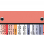 WhiteCoat Clipboard® Trifold - Coral Primary Care Edition